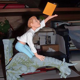 figurine dessinée par Eric Stalner sculptée par patrice Brochard